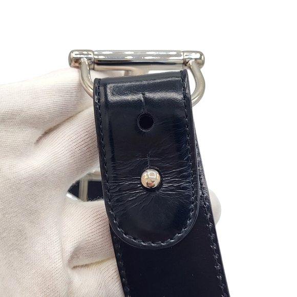 Gucci Tom Ford Oversized Horsebit Belt Black 80 - Picture 8 of 16
